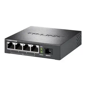 TP-LINK TL-FC314PB-20 千兆单模单纤光纤收发器 1SC+4GE(PoE)