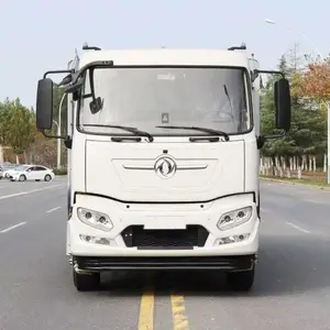 程力牌东风天锦18吨纯电动洗扫车 城市道路清洁好帮手