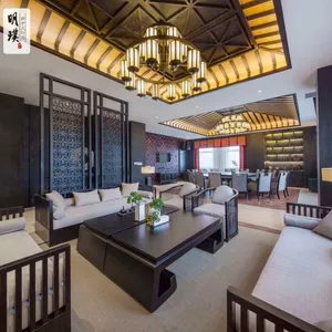 新中式吊灯 客厅卧室灯餐厅酒店简约灯具 贵阳新中式吊灯代理