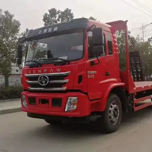 红岩新款超级大马力单桥挖机平板拖车3.0L可拉二字头系列