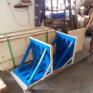弯板90度直角座 靠铁加工中心机床辅助工作台 方筒垫箱底座