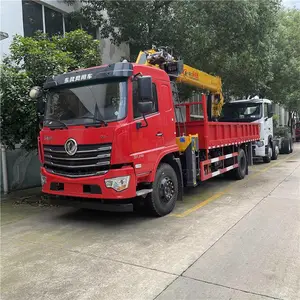 程力霸龙10吨随车吊价格 东风单桥国六220马力随车吊