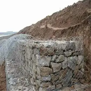 石笼网常识 格宾网参数 河道石笼网 河渠六角网