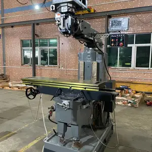 原装台湾台凖8号炮塔铣床 新虎将铣床 快捷铣床品牌铣头