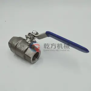 耐腐蚀双相钢2205 S31803丝扣球阀 内螺纹高压球阀2PC 现货