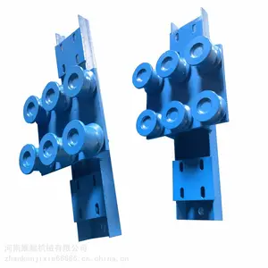 厂家直销煤矿无极绳连续牵引绞车 转弯轮组 弯道轮组4轮6轮护轨