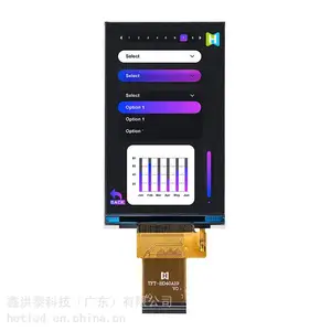 3.97寸IPS全视角TFT彩屏ST7701驱动SPI+RGB接口显示屏