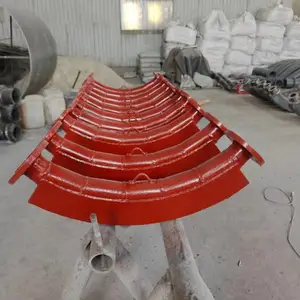 岳昌陶瓷耐磨弯头 氧化铝 双金属 碳化硅管道 矿用内衬复合管