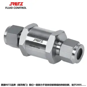 进口卡套式过滤器 直通式滤阀结构原理图片资料品牌:美国RETZ(瑞茨)