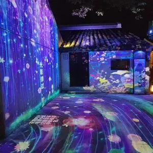 沉浸式互动投影花海 地面醉间 软件出售 卓翊 可定制
