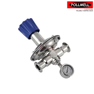 pollmell 北麦阀门 高压 微压减压器 不锈钢304 316L 螺纹 卡套 精度高