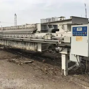 出售二手压滤机 二手景津200平方厢式压滤机 程控自动隔膜压滤机