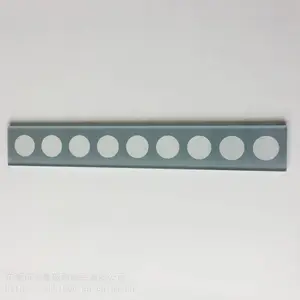 加工洗墙灯玻璃高温丝印黑色洗墙灯钢化玻璃3mm/4mm洗墙灯玻璃