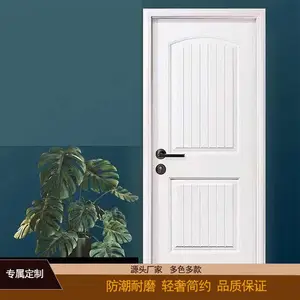 烤漆橡木门 金房顶 室内卧室装修 进口橡木烤漆门