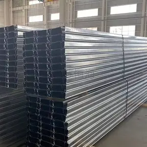 600楼承板YX75-200-600镀锌楼承板600钢结构楼层板开口楼承板