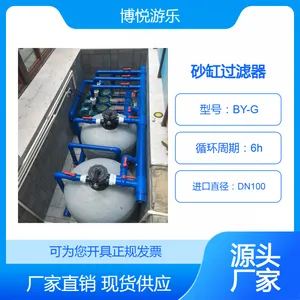 标准游泳馆水循环系统 玻璃钢砂缸过滤设备 商用净水过滤器系统