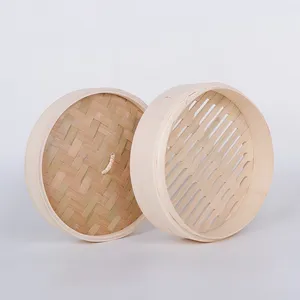 批发竹制礼品 早茶点心蒸馒头笼 酒店圆形楠竹精品蒸笼厂家