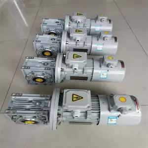 合肥包装机械用0.75KW变频电机配RV050蜗轮减速机 工厂供应
