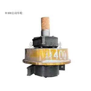 双梁大车行走轮单边铸钢φ400*120车轮组非标定制行车轮