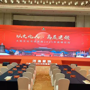 洛阳君豪庆典演出会议年会雷亚架,led大屏,舞美灯光,线阵音响,舞台桁架等出租搭建