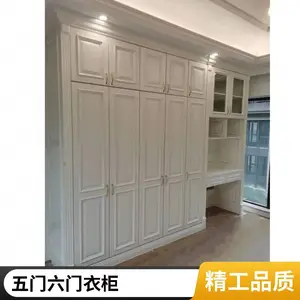 衣柜推拉门现代简约家用卧室收纳柜子简易储物柜儿童实木组装衣橱