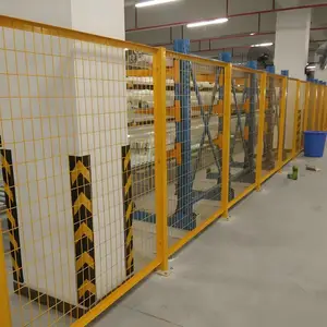 犇顶围栏车间隔离网 厂房工位隔断护栏网 模块化工厂安全防护围栏网