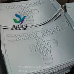 高弹eva贴布压型 海绵你头盔内衬 eva模压异型 深圳厂家