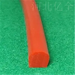 优质硅胶密封条 实心方形硅胶条