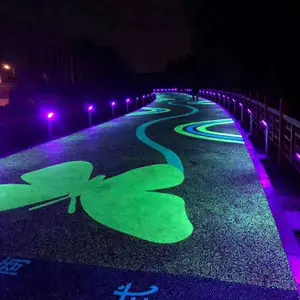 发光路面是怎样做的