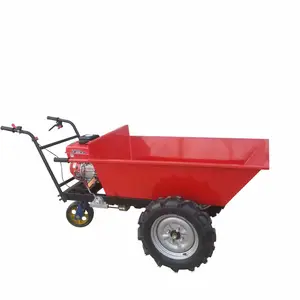 手扶自走式运输工具 两轮手推运输车 汽油机灰斗车