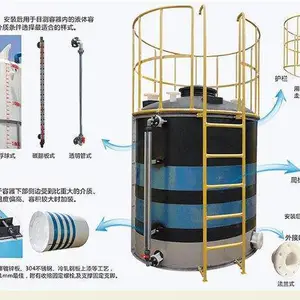 厂家批发5000L反参透清洗罐 5立方UF产水箱 水箱 纳滤进水箱价格