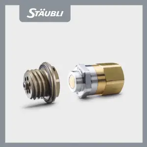 Staubli史陶比尔用于快速注油的SPM无滴漏洁净断开快速接头