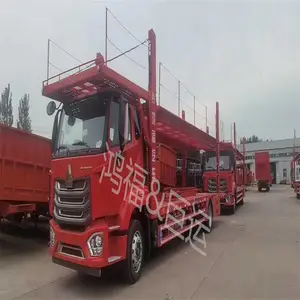 车辆运输车 中置轴运输车 郑州物流专用车 小笼车 定制半挂车