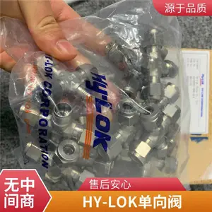 HY-LOK卡套隔膜阀DVH-4-AH焊接弯头 VCR单向阀