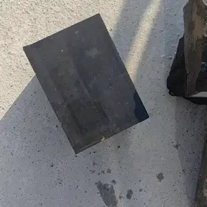 科学研究玄武岩切片 高校路基测试岩片石块 火成岩辉绿岩切割片石
