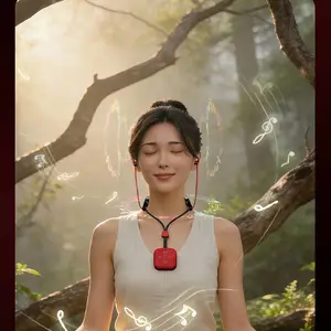 联诺MR7音乐律动按摩仪,身随乐动!双脉冲热敷按摩,碎片化时间治愈全身酸痛