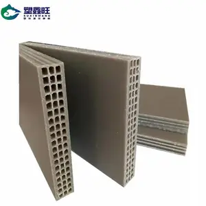 高强度易加工耐用成型好中空塑料建筑模板防水耐寒耐高温建筑材料