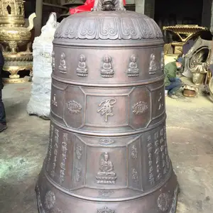 铁钟 寺庙铁钟 批发******铁钟 露天大铁钟厂家