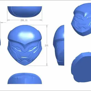 3D图档修改 结构设计修改 机器人零件抄数打印加工