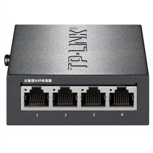 TP-LINK TL-FC2314B-20云管理光纤单模单纤收发器SC接口4千兆网口