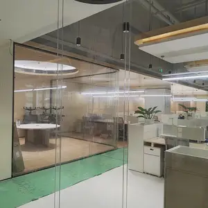 深圳玻璃隔断 铝合金玻璃隔墙 厂房隔断 快速施工