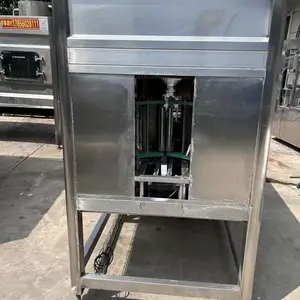 二手全自动直线外刷机 大桶外壁刷桶机 桶装水生产线洗桶设备