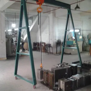 广州龙门架种类 移动简易龙门架 生产车间手推式模具起吊龙门架常用款式