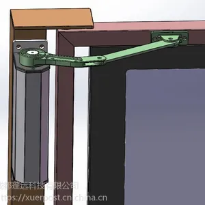 拉臂式电动闭门器侧装自动门庭院别墅门智能门禁机