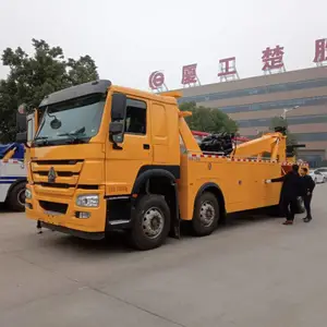 楚胜清障车重汽豪沃前后后八清障车 道路救援拖车