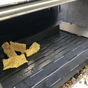 全自动薄脆油炸机 合创HC-500型脆饼油炸机 全自动薄脆脆饼流水线 全自动薄脆机 价格