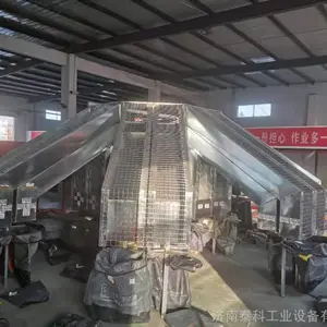 物流建包自动化分拣线-一分四分拣-建包