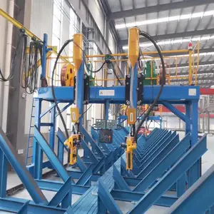 工厂供应 H型钢自动焊接机 H型钢生产线 自动焊接 龙门式埋弧焊 产品合格率高 源头工厂