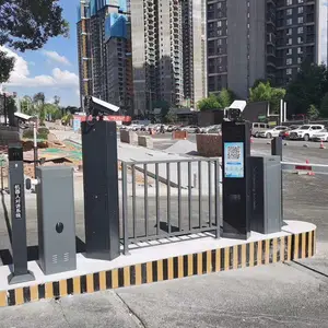 捷德智能高清车牌识别系统 小区停车场自动车牌识别一体机