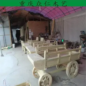 南川景区防腐木花箱 广场商业花箱 防腐木隔断花箱生产 众仁木艺